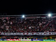 Foto: "LGARS // Santa Fe vs Bucaramanga - Liga Betplay 2024-1" Barra: La Guardia Albi Roja Sur • Club: Independiente Santa Fe