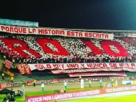 Foto: Barra: La Guardia Albi Roja Sur • Club: Independiente Santa Fe