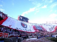 Foto: "Telón" Barra: Los Borrachos del Tablón • Club: River Plate