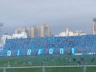 Foto: "La Buelta Esperada" Barra: Los Piratas Celestes de Alberdi • Club: Belgrano
