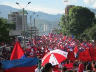 Foto: "Caravana centera" Barra: Rexixtenxia Norte • Club: Independiente Medellín
