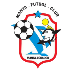 Fanaticas hinchas de la barra brava Oleaje Norte y hinchada del club de fútbol Manta de Ecuador