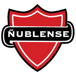 Trapos de la barra brava Los REDiablos y hinchada del club de fútbol Ñublense de Chile