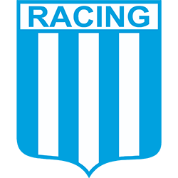 Fanaticas hinchas de la barra brava La Guardia Imperial y hinchada del club de fútbol Racing Club de Argentina