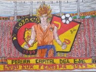 Desenho - Diseño - Arte - "STAlds dibujos" Dibujo de la Barra: Lobo Sur • Club: Pereira • País: Colombia