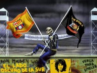 Desenho - Diseño - Arte - Dibujo de la Barra: Sur Oscura • Club: Barcelona Sporting Club • País: Ecuador