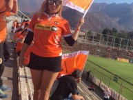 Hincha - Tribunera - Chica - Fanatica de la Barra: Huracan Naranja • Club: Cobreloa • País: Chile