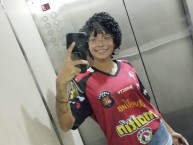 Hincha - Tribunera - Chica - Fanatica de la Barra: Los Demonios Rojos • Club: Caracas