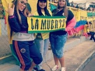 Hincha - Tribunera - Chica - Fanatica de la Barra: Rebelión Auriverde Norte • Club: Real Cartagena