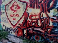 Mural - Graffiti - Pintadas - Mural de la Barra: Armagedón • Club: Aucas • País: Ecuador