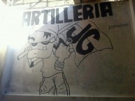 Mural - Graffiti - Pintadas - Mural de la Barra: Artilleria Norte • Club: José Gálvez • País: Peru