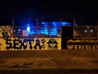 Mural - Graffiti - Pintadas - "ZONA 16 COMANDOS AZULES" Mural de la Barra: Comandos Azules • Club: Millonarios • País: Colombia