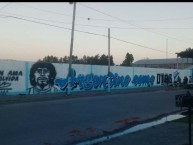 Mural - Graffiti - Pintadas - "ARGENTINO COMO D10S." Mural de la Barra: La Banda del Mate • Club: Argentino de Quilmes • País: Argentina