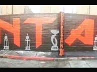 Mural - Graffiti - Pintadas - "La Famosa Banda Guardian 10" Mural de la Barra: La Guardia Albi Roja Sur • Club: Independiente Santa Fe • País: Colombia