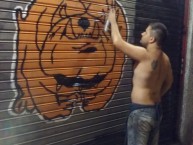 Mural - Graffiti - Pintadas - "Homenaje a Chilavert por Pablo Moscato" Mural de la Barra: La Pandilla de Liniers • Club: Vélez Sarsfield • País: Argentina