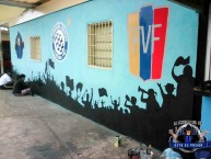 Mural - Graffiti - Pintadas - Mural de la Barra: La Pandilla del Sur • Club: Mineros de Guayana • País: Venezuela