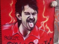 Mural - Graffiti - Pintada - "mural de jose saturnino cardozo a las afueras del nemesio diez" Mural de la Barra: La Perra Brava • Club: Toluca