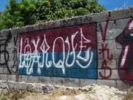 Mural - Graffiti - Pintadas - Mural de la Barra: La Ultra Fiel • Club: Club Deportivo Olimpia • País: Honduras