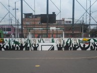 Mural - Graffiti - Pintadas - "BOSA." Mural de la Barra: Los del Sur • Club: Atlético Nacional • País: Colombia
