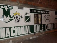 Mural - Graffiti - Pintadas - "Moravia, Medellín, Antioquia" Mural de la Barra: Los del Sur • Club: Atlético Nacional • País: Colombia