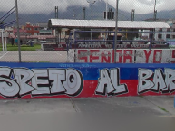 Mural - Graffiti - Pintada - "Muerte blanca en su barrio natal. Solanda" Mural de la Barra: Muerte Blanca • Club: LDU