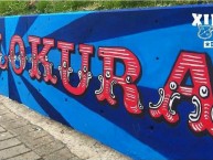 Mural - Graffiti - Pintada - "ROJO LOKURA" Mural de la Barra: Rexixtenxia Norte • Club: Independiente Medellín