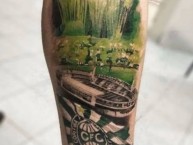 Tattoo - Tatuaje - tatuagem - Tatuaje de la Barra: Curva 1909 • Club: Coritiba • País: Brasil