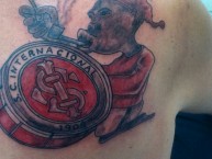 Tattoo - Tatuaje - tatuagem - "Saci" Tatuaje de la Barra: Guarda Popular • Club: Internacional