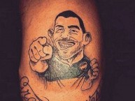 Tattoo - Tatuaje - tatuagem - "Carlitos tevez" Tatuaje de la Barra: La 12 • Club: Boca Juniors • País: Argentina