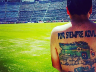 Tattoo - Tatuaje - tatuagem - Tatuaje de la Barra: La Sangre Azul • Club: Cruz Azul • País: México