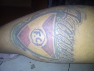 Tattoo - Tatuaje - tatuagem - "Escudo" Tatuaje de la Barra: Los Vikingos • Club: Aragua • País: Venezuela