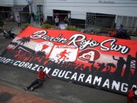 Trapo - Bandeira - Faixa - Telón - Trapo de la Barra: Baron Rojo Sur • Club: América de Cáli • País: Colombia
