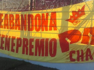Trapo - Bandeira - Faixa - Telón - Trapo de la Barra: La Gloriosa 22 • Club: Sarmiento de Resistencia