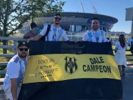 Trapo - Bandeira - Faixa - Telón - "Mundial Rusia 2018" Trapo de la Barra: La Incomparable • Club: Deportivo Madryn • País: Argentina