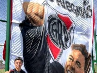 Trapo - Bandeira - Faixa - Telón - Trapo de la Barra: Los Borrachos del Tablón • Club: River Plate • País: Argentina