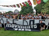 Trapo - Bandeira - Faixa - Telón - "Mov 105 - Vale do Galo" Trapo de la Barra: Movimento 105 Minutos • Club: Atlético Mineiro • País: Brasil